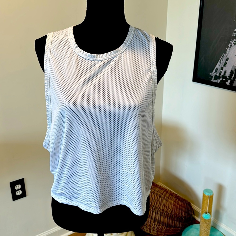 Alala Mesh Tie-Back Tank